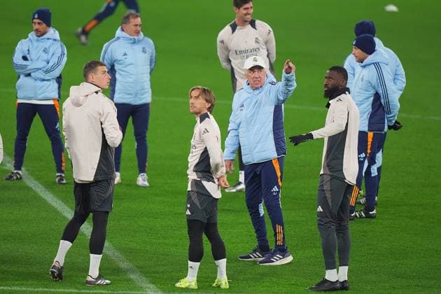 Football, CL, Real Madrid, Training