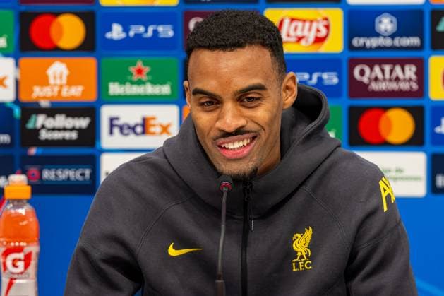 Football - UEFA Champions League - League Phase - Girona FC v Liverpool FC - MD-1 GIRONA, SPAIN - Monday, December 9, 2024: Liverpool s Ryan Gravenberch during a press conference, PK, Pressekonferenz at Estadi Montilivi ahead of the UEFA Champions League Matchday 6 game between Girona FC and Liverpool FC. (Photo by David Rawcliffe Propaganda) GIRONA Estadi Montilivi CATALONIA SPAIN  Copyright: xDavidxRawcliffex P2024-12-09-Girona_Liverpool_MD-1-2