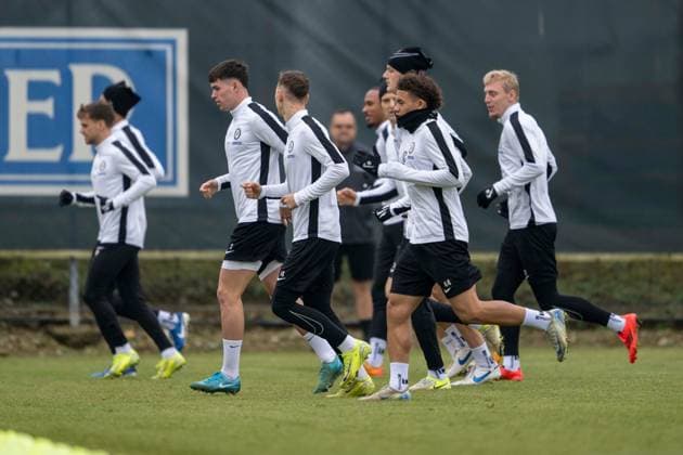 Football, CL, Sturm Graz, Training