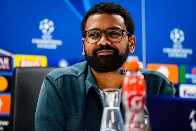Champions League 2024-2025: press conference, PK, Pressekonferenz of Feyenoord Rotterdam - Spokesman Samuel Sanches of Feyenoord during the press conference of Feyenoord in preparation of the Champions League duel against AC Sparta Prague at Stadion Feijenoord De Kuip on 10 December 2024 in Rotterdam, The Netherlands. Copyright: xYannickxVerhoevenx