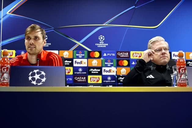 Football, CL, Sparta Prague, Press conference