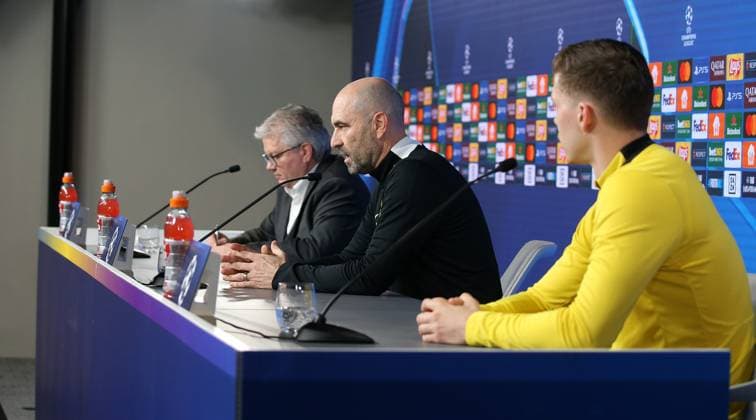 Football, CL, Young Boys Bern, Press conference