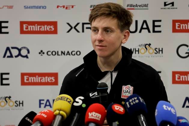 Cycling, UAE Emirates Team, Tadej Pogacar press conference
