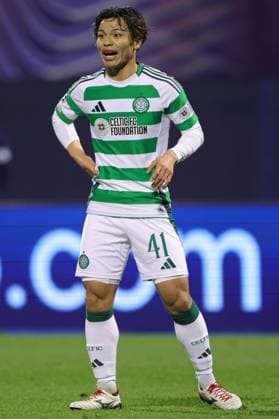 Reo Hatate of Celtic Dinamo Zagreb v Celtic, UEFA Champions League, Group Stage, Football, Maksimir Stadium, Zagreb, Croatia, UK - 10 Dec 2024 EDITORIAL USE ONLY No use with unauthorised audio, video, data, fixture lists, club league logos or live services. Online in-match use limited to 120 images, no video emulation. No use in betting, games or single club league player publications. Copyright: xNikolaxKrstic Shutterstockx 14984446ag