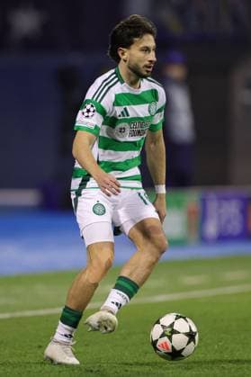 Nicolas Kühn of Celtic in action Dinamo Zagreb v Celtic, UEFA Champions League, Group Stage, Football, Maksimir Stadium, Zagreb, Croatia, UK - 10 Dec 2024 EDITORIAL USE ONLY No use with unauthorised audio, video, data, fixture lists, club league logos or live services. Online in-match use limited to 120 images, no video emulation. No use in betting, games or single club league player publications. Copyright: xNikolaxKrstic Shutterstockx 14984446af