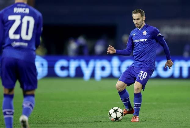 GNK Dinamo v Celtic FC - UEFA Champions League 2024 25 League Phase MD6 ZAGREB, CROATIA - DECEMBER 10: Marko Rog of Dinamo Zagreb in action during UEFA Champions League League Phase MD6 match between Dinamo Zagreb and Celtic at Stadion Maksimir on December 10, 2024 in Zagreb, Croatia.  SanjinxStrukic PIXSELL