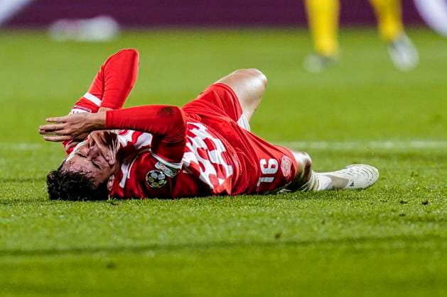 ESP: Girona FC v Liverpool FC. UEFA Champions League match. Date 6 Alejandro Frances of Girona FC during the UEFA Champions League match, date 6, between Girona FC and Liverpool FC played at Montilivi Stadium on December 10 2024 in Barcelona Spain. kpng Copyright: xSergioxRuizx xImagox PS_241210_GIR_LIV_027
