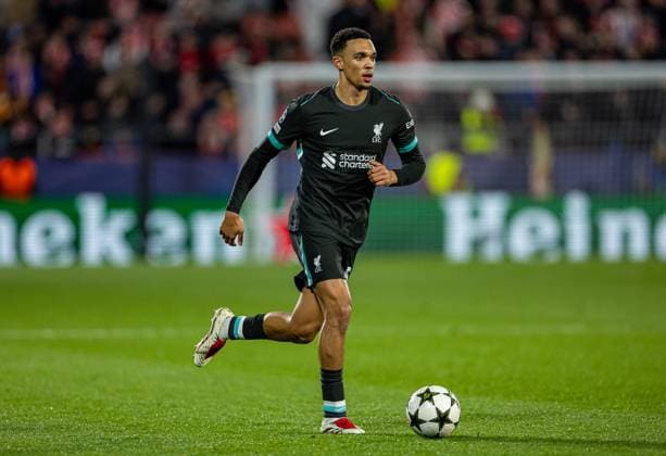Football - UEFA Champions League - League Phase - Girona FC v Liverpool FC GIRONA, SPAIN - Tuesday, December 10, 2024: Liverpool s Trent Alexander-Arnold during the UEFA Champions League Matchday 6 game between Girona FC and Liverpool FC at the Estadi Montilivi. (Photo by David Rawcliffe Propaganda) GIRONA Estadi Montilivi CATALONIA SPAIN  Copyright: xDavidxRawcliffex P2024-12-10-Girona_Liverpool-54