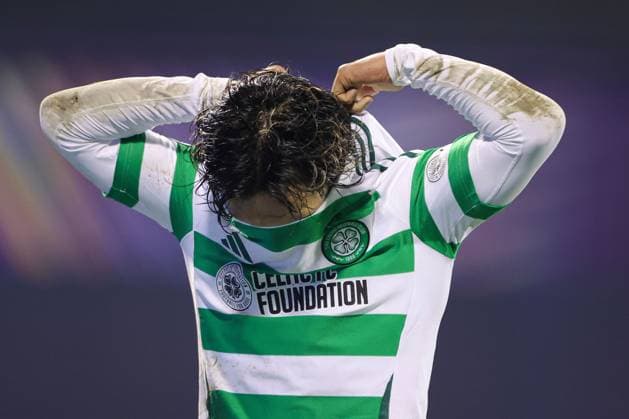 Reo Hatate of Celtic shows a look of dejection Dinamo Zagreb v Celtic, UEFA Champions League, Group Stage, Football, Maksimir Stadium, Zagreb, Croatia, UK - 10 Dec 2024 EDITORIAL USE ONLY No use with unauthorised audio, video, data, fixture lists, club league logos or live services. Online in-match use limited to 120 images, no video emulation. No use in betting, games or single club league player publications.  Copyright: xNikolaxKrstic Shutterstockx 14984446cs