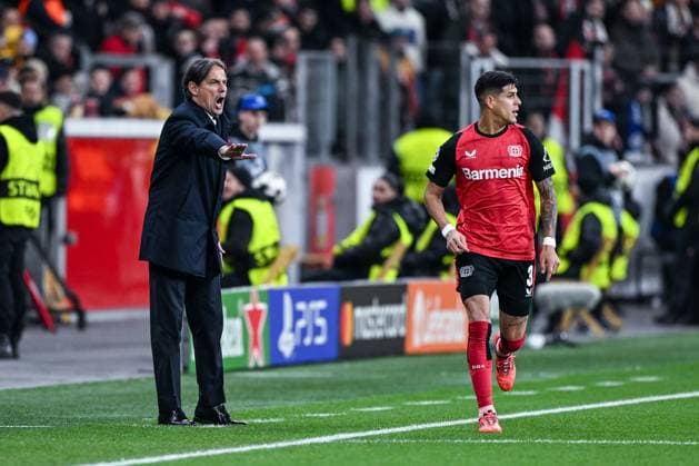 10 12 2024, Football, Champions League, Matchday 6, Season 2024 2025, Bayer 04 Leverkusen Inter Milan, Coach Simone Inzaghi Inter Milan xRHR PHOTO TKx Copyright: RHR-FOTOx RHR-FOTO TK
