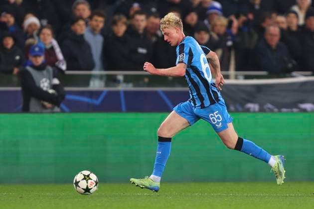 Club Brugge v Sporting CP - UEFA Champions League BRUGGE, BELGIUM - DECEMBER 10 : Seys Joaquim defender of Club Brugge during the UEFA Champions League 2024 25 League Phase MD6 match between Club Brugge and Sporting CP on December 10, 2024 in Brugge, Belgium, 10 12 2024 Brugge Belgium  Copyright: xTomasxSiskx