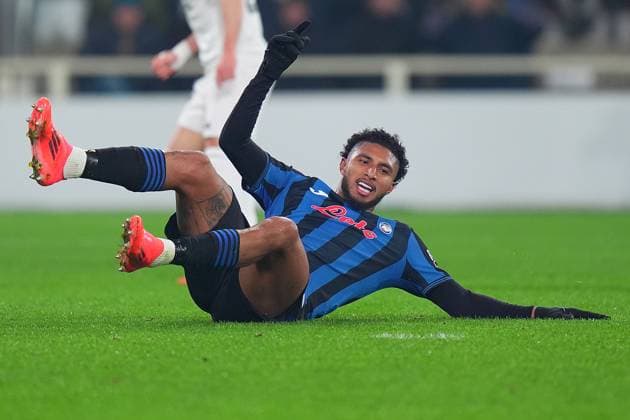 Atalanta s Ederson during the Uefa Champions League soccer match between Atalanta and Real Madrid a at the Gewiss Stadium in Bergamo, north Italy - Tuesday , December 10 , 2024. - Soccer .  Copyright: xSpada LaPressex