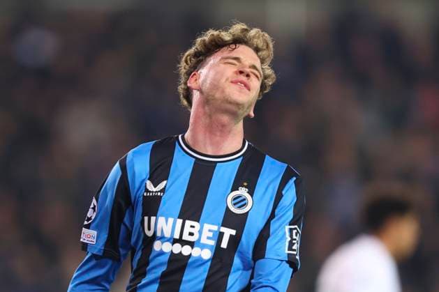 Club Brugge v Sporting CP - UEFA Champions League BRUGGE, BELGIUM - DECEMBER 10 : De Cuyper Maxim midfielder of Club Brugge during the UEFA Champions League 2024 25 League Phase MD6 match between Club Brugge and Sporting CP on December 10, 2024 in Brugge, Belgium, 10 12 2024 Brugge Belgium  Copyright: xTomasxSiskx