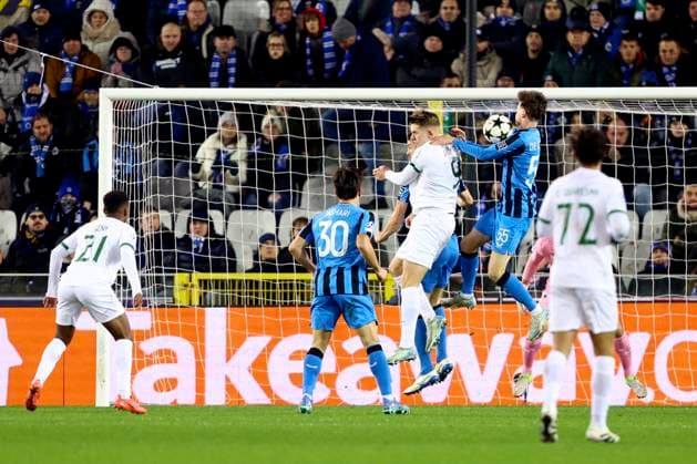 Club Brugge v Sporting CP - UEFA Champions League BRUGGE, BELGIUM - DECEMBER 10 : De Cuyper Maxim midfielder of Club Brugge during the UEFA Champions League 2024 25 League Phase MD6 match between Club Brugge and Sporting CP on December 10, 2024 in Brugge, Belgium, 10 12 2024 Brugge Belgium  Copyright: xTomasxSiskx