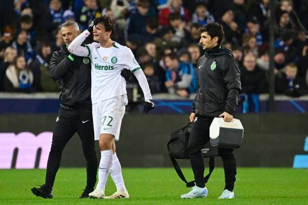 Club Brugge v Sporting CP - UEFA Champions League BRUGGE, BELGIUM - DECEMBER 10 : Quaresma Eduardo defender of Sporting CP during the UEFA Champions League 2024 25 League Phase MD6 match between Club Brugge and Sporting CP on December 10, 2024 in Brugge, Belgium, 10 12 2024 Brugge Belgium  Copyright: xPeterxDexVoechtx