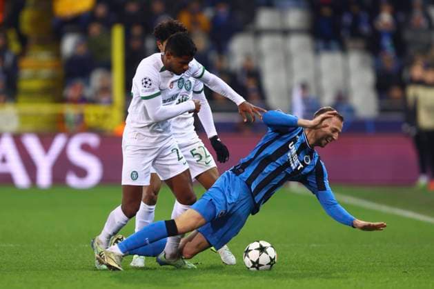 Club Brugge v Sporting CP - UEFA Champions League BRUGGE, BELGIUM - DECEMBER 10 : Nilsson Gustaf forward of Club Brugge during the UEFA Champions League 2024 25 League Phase MD6 match between Club Brugge and Sporting CP on December 10, 2024 in Brugge, Belgium, 10 12 2024 Brugge Belgium  Copyright: xTomasxSiskx