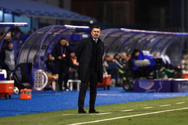 Zagreb, 10.12.2024. - Maksimir Stadium, UEFA CHAMPIONS LEAGUE - 2024 25, League phase, Matchday 6, GNK Dinamo - Celtic. Nenad Bjelica (Dinamo Zagreb Coach) 