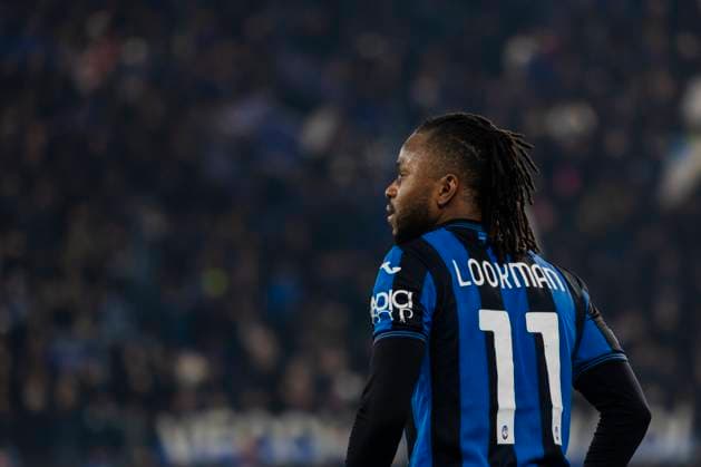 Atalanta BC v Real Madrid C.F. - UEFA Champions League 2024 25 League Phase MD6 Ademola Lookman plays during the UEFA Champions League 2024 25 match between Atalanta BC and Real Madrid in Bergamo, Italy, on December 10, 2024, at Gewiss Stadium. Bergamo Italy  Copyright: xMairoxCinquettix originalFilename:cinquetti-atalanta241210_np19C.jpg