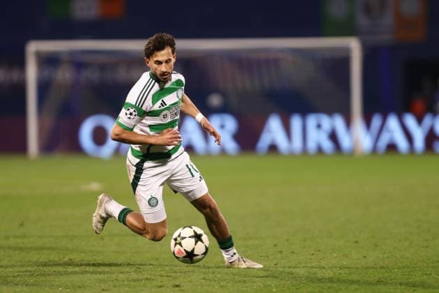 Zagreb, 10.12.2024. - Maksimir Stadium, UEFA CHAMPIONS LEAGUE - 2024 25, League phase, Matchday 6, GNK Dinamo - Celtic. Nicolas Kühn (10) 