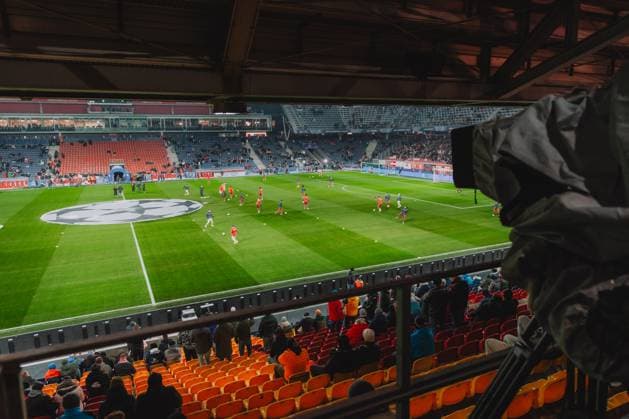 UEFA Champions League : FC Salzburg - Paris Saint Germain SALZBURG, DECEMBER 10: A general view inside the stadium prior to the UEFA Champions League league phase match FC Salzburg vs. Paris Saint Germain on December 10, 2024 in Salzburg, Austria. Photo by Klaus Huber - FC Red Bull Salzburg Copyright: xKlausxHuberx-xFCxRedxBullxSalzburgx IMG_0029LR