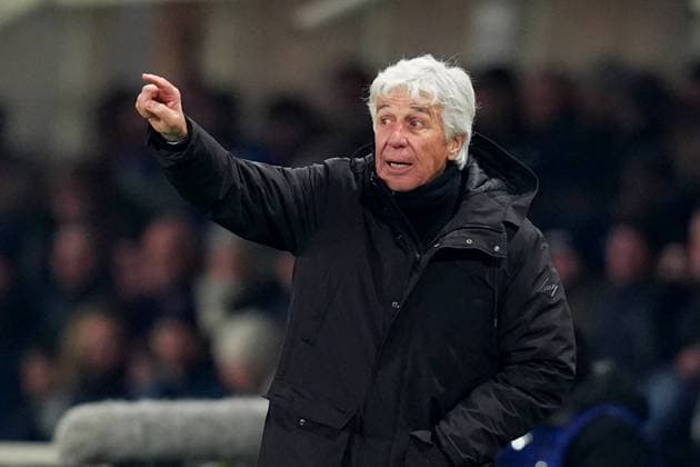 Atalanta s head coach Gian Piero Gasperini during the Uefa Champions League soccer match between Atalanta BC and Real Madrid at Gewiss Stadium in Bergamo, north Italy - Tuesday , December 10 , 2024. - Soccer .  Copyright: xSpada LaPressex