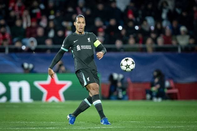 December 10, 2024, Girona, Spain: Virgil Van Dijk (Liverpool FC) in action during a UEFA Champions League match between Girona FC and Liverpool FC at Estadi Municipal de Montilivi. Final Score: Girona FC 0 - Liverpool FC 1. Girona Spain - ZUMAs197 20241210_aaa_s197_216 Copyright: xFelipexMondinox