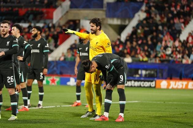 Alisson Becker (Liverpool), DECEMBER 10, 2024 - Football Soccer : UEFA Champions League League phase match day 6 between Girona FC 0-1 Liverpool FC at the Estadi Municipal de Montilivi in Girona, Spain. Noxthirdxpartyxsales  (275846211)