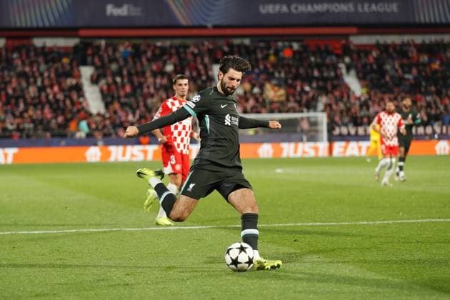 Dominik Szoboszlai (Liverpool), DECEMBER 10, 2024 - Football Soccer : UEFA Champions League League phase match day 6 between Girona FC 0-1 Liverpool FC at the Estadi Municipal de Montilivi in Girona, Spain. Noxthirdxpartyxsales  (275846457)
