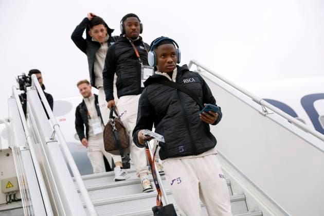 Football, EL, RSC Anderlecht, Arrival in Prague
