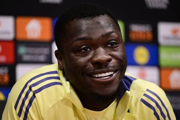AMSTERDAM - Ajax player Brian Brobbey during the press conference, PK, Pressekonferenz prior to the Europa League match against SS Lazio Roma at the Johan Cruijff ArenA on Dec. 11, 2024 in Amsterdam, Netherlands. ANP OLAF CRACK UEFA Europa League 2024 25 xVIxANPxSportx xxANPxIVx 515456910 originalFilename: 515456910.jpg
