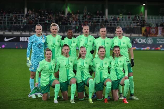 VfL vs AS Rome, CL Women Wolfsburg, 11 12 2024, FOOTBALL VfL Wolfsburg vs AS Rome, Group Round Champions League Women, Season 2024 25 VfL Wolfsburg Women Wolfsburg