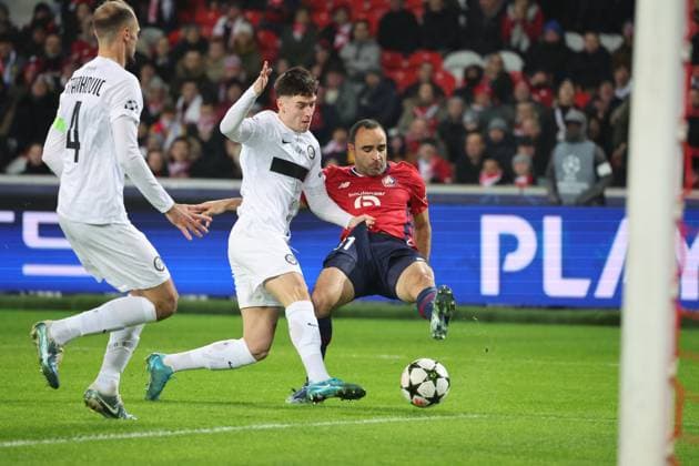 FOOTBALL : LOSC Lille vs Sturm Graz - Ligue des Champions - 11 12 2024 ISMAILY (LOSC lille) lors du match LOSC Lille vs Sturm Graz, Ligue des Champions, Decathlon Arena stade Pierre Mauroy Villeneuve d Ascq, le 11 dÃ cembre 2024 - photo Laurent Sanson PsnewZ  Copyright: xLaurentxSANSONx