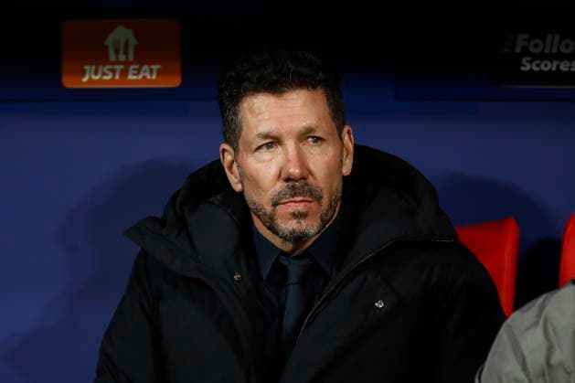 December 11, 2024, Madrid, Madrid, SPAIN: Diego Pablo Simeone, head coach of Atletico de Madrid, looks on during the UEFA Champions League 2024 25 League Phase MD6 match between Atletico de Madrid and SK Slovan Bratislava at Riyadh Air Metropolitano stadium on December 11, 2024 in Madrid, Spain. Madrid SPAIN - ZUMAa181 20241211_zaa_a181_006 Copyright: xIrinaxR.xHipolitox