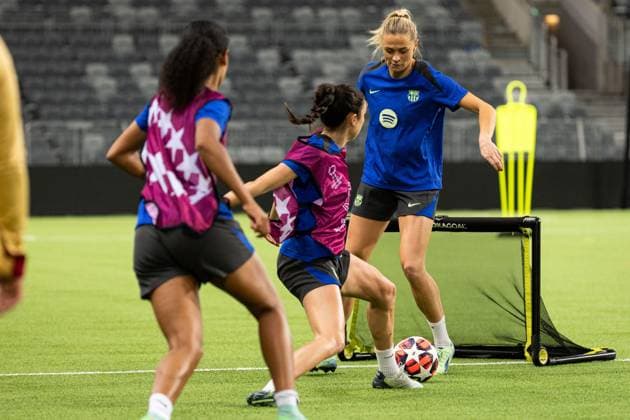 Football, CL, Women, FC Barcelona Training