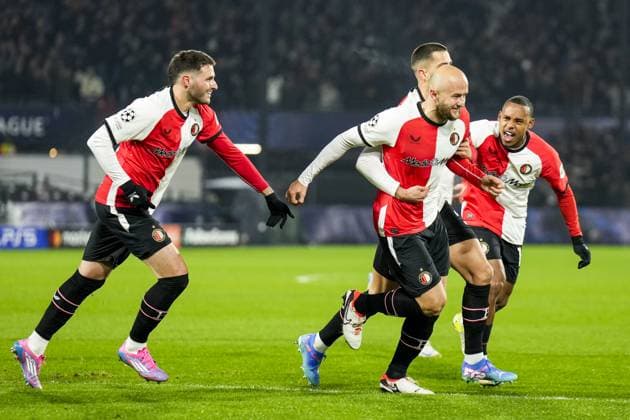 UEFA Champions League: Feyenoord v AC Sparta Praha Rotterdam - Gernot Trauner of Feyenoord during the sixth round of new format of the Champions League 2024 2025. The match is set between Feyenoord and AC Sparta Praha at Stadion Feijenoord De Kuip on 11 December 2024 in Rotterdam, The Netherlands. Copyright: xYannickxVerhoevenx