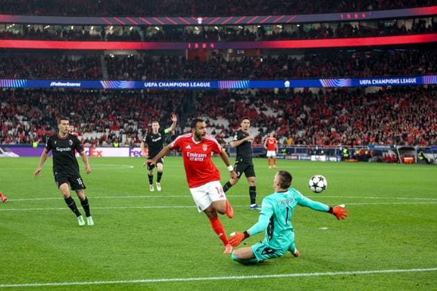 Football, CL, Benfica Lisbon - FC Bologna