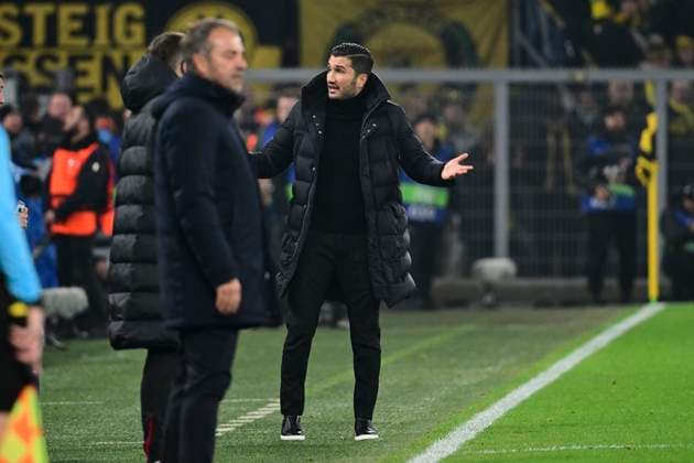 Head coach Nuri Sahin Borussia Dortmund , Borussia Dortmund vs FC Barcelona , Football, Champions League, Matchday 6, 11 12 2024 Dortmund North Rhine-Westphalia Germany Copyright: xkolbert-press MarcxNiemeyerx