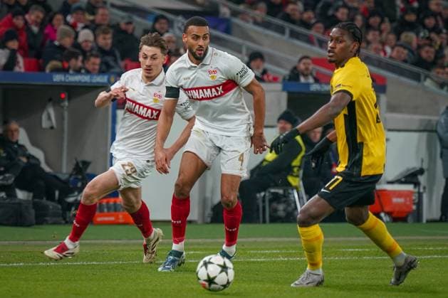 Football UEFA Champions League 2024 2025, Matchday 6 VfB Stuttgart vs BSC Young Boys Bern YB Stuttgart Arena Josha Vagnoman VfB Stuttgart, 04 Copyright: xJOERANxSTEINSIEKx