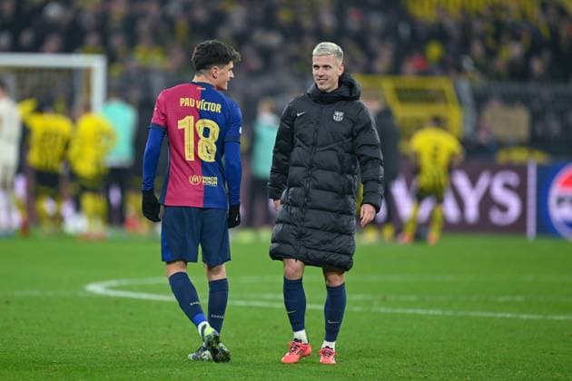 Football, FC Barcelona, Dani Olmo and Victor are provisionally registered - Archive photos