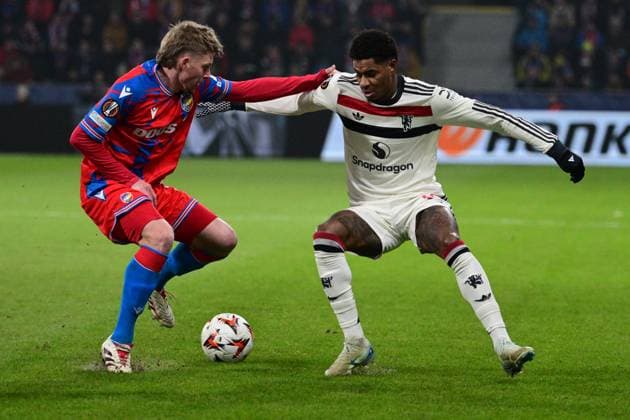Football, EL, Viktoria Pilsen - Manchester United
