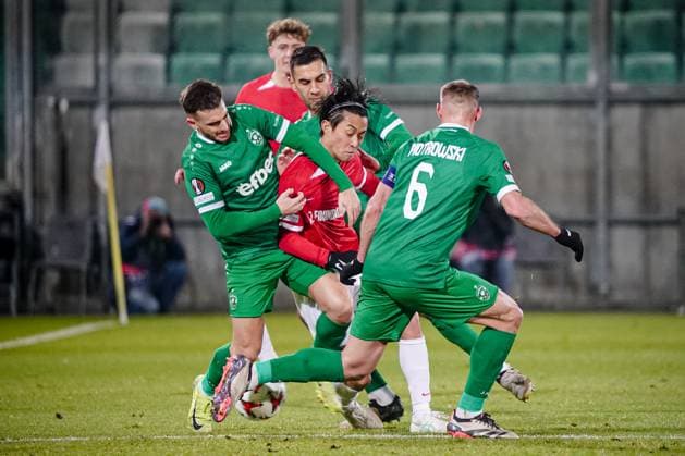 Football - Europa League - Group Stage - PFC Ludogorets - AZ Alkmaar - 12.12.2024 Seiya Maikuma Bulgaria Copyright: xYulianxTodorovx