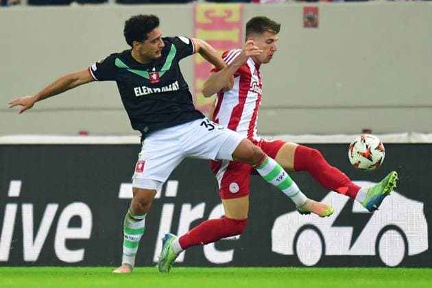 Athens, Georgios Karaiskakis Stadium , 12-12-2024 , season 2024 2025, Europa League during the match Olympiacos - Twente , FC Twente player Sayf Ltaief Olympiacos - Twente  x27000758x Copyright: