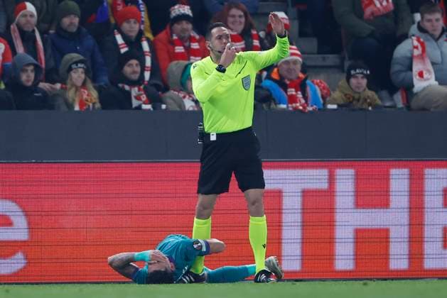 Sport Bilder des Tages Slavia Praha v RSC Anderlecht - UEFA Europa League PRAGUE, CZECH REPUBLIC - DECEMBER 11 : Vazquez Luis forward of Anderlecht during the UEFA Europa League 2024 25 League Phase MD6 match between Slavia Praha and RSC Anderlecht on December 11, 2024 in Prague, Czech Republic, 11 12 2024 Prague Czech Republic  Copyright: xJanxDexMeuleneirx