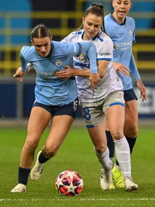 Manchester City Women v St.Polten-Spratzern UEFA Womens Champions League Kerstin Casparij of Manchester City Women during the UEFA Womens Champions League Group D match at Joie Stadium, Manchester UK Newspapers OUT Copyright: xKarlxVallantinex FIL-21080-0022