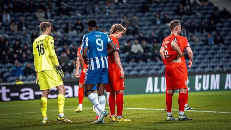 FC Porto vs FC Midjtjiland Samu Aghehowa do Futebol Clube do Porto no jogo para a Uefa Europe League (Fotografia por Smileshutter8 AvantSports) Copyright: xSmileShutter8 AvantSportsx