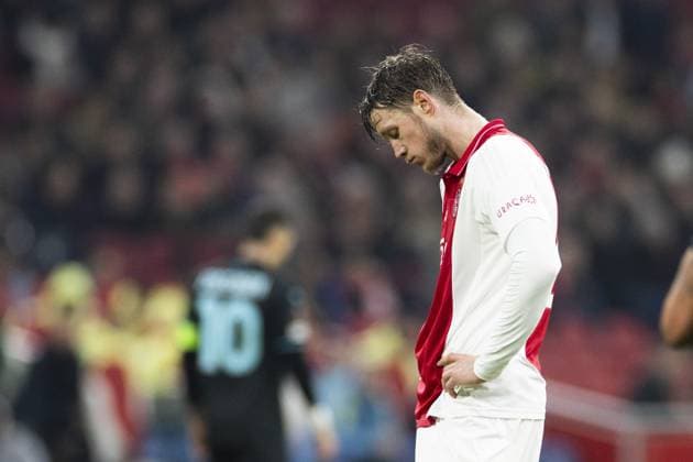 AMSTERDAM - Wout Weghorst of Ajax balks during the UEFA Europa League match between AFC Ajax Amsterdam and SS Lazio Roma at the Johan Cruijff ArenA on Dec. 12, 2024 in Amsterdam, Netherlands. ANP KOEN VAN WEEL UEFA Europa League 2024 25 League Phase MD6 2024 25 xVIxANPxSportx xxANPxIVx 515564525 originalFilename: 515564525.jpg
