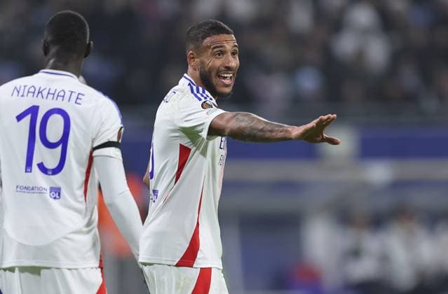 12 12 2024, Football UEFA Europa League, Olympique Lyon Eintracht Frankfurt, emonline, emspor, v l , Corentin Tolisso Olympique Lyon enttaeuscht, enttaeuscht Blickend, dissapointed, traurig, frustiert, frust, gefrustet DFL DFB REGULATIONS PROHIBIT ANY USE OF PHOTOGRAPHS AS IMAGE SEQUENCES AND OR QUASI VIDEO xdcx Copyright: HMBxMedia Claus