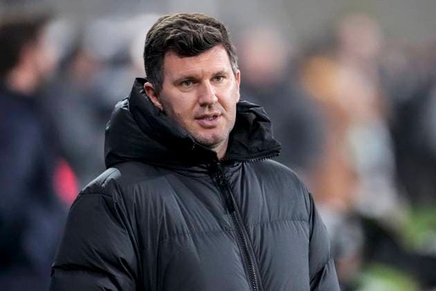 Andreas Schicker Managing Director Sports, Hoffenheim , single picture, single photo, action, action, portrait, portrait, 12 12 2024, Sinsheim Germany , Football, UEFA Europa League, group stage, TSG 1899 Hoffenheim FCSB Bucharest, 12 12 2024, Sinsheim Germany , Football, UEFA Europa League, Group Stage, TSG 1899 Hoffenheim FCSB Bucharest, DFB DFL REGULATIONS PROHIBIT ANY USE OF PHOTOGRAPHS AS IMAGE SEQUENCES AND OR QUASI VIDEO xozx
