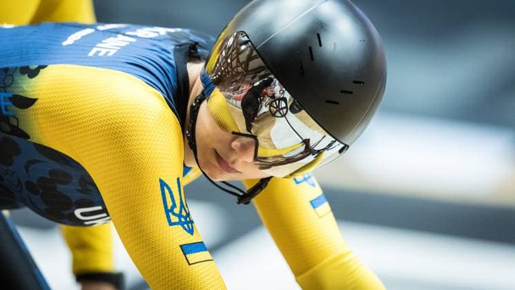 Track Cacling Challenge Grenchen, 13 12 2024 Lohviniuk Oleksandra UKR Ukraine Track Cacling Challenge in Grenchen, 13 12 2024 Copyright: xBEAUTIFULxSPORTS OlafxRellischx