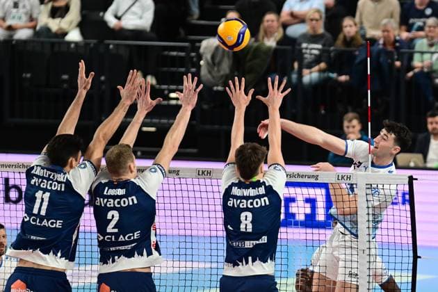 Volleyball, VBL, SVG Lüneburg - VfB Friedrichshafen